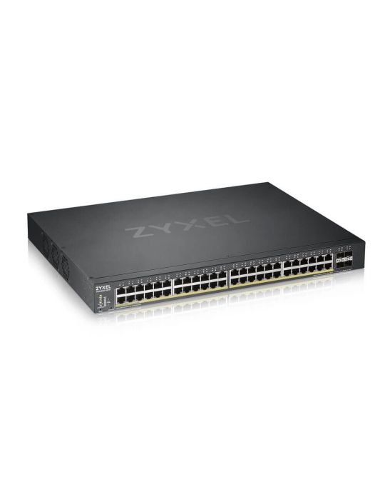 Zyxel XGS1930-52HP Gestionate L3 Gigabit Ethernet (10/100/1000) Power over Ethernet (PoE) Suport Negru Zyxel - 1