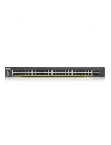 Zyxel XGS1930-52HP Gestionate L3 Gigabit Ethernet (10/100/1000) Power over Ethernet (PoE) Suport Negru Zyxel - 2
