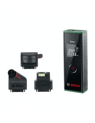 Bosch Zamo III Telemetru cu display 20 m ±3 mm precizie accesorii incluse Bosch - 1 - Tik.ro