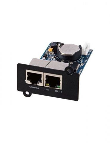 Snmp card pm compatibil cu seriile njoy argus aster suporta senzor de temperatura si umiditate upac-temphum-cg01b upac-snmpcr Nj - Tik.ro