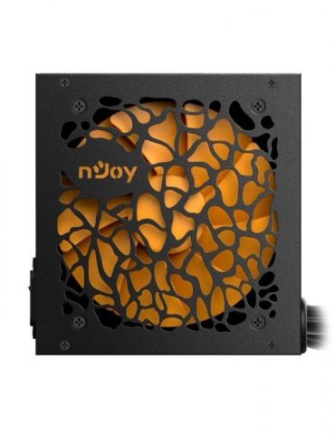 Sursa sursa njoy synergy 500 500 w  atx 12v v2.3 fan 120 mm x 1 80 plus white psat1050a20csco02b (include tv 1.5 lei) Njoy - 1 - Tik.ro