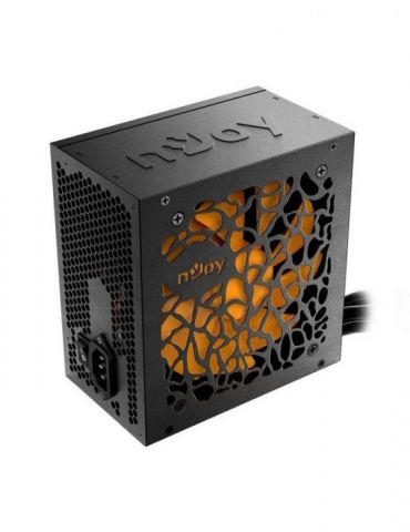 Sursa sursa njoy synergy 500 500 w  atx 12v v2.3 fan 120 mm x 1 80 plus white psat1050a20csco02b (include tv 1.5 lei) Njoy - 1