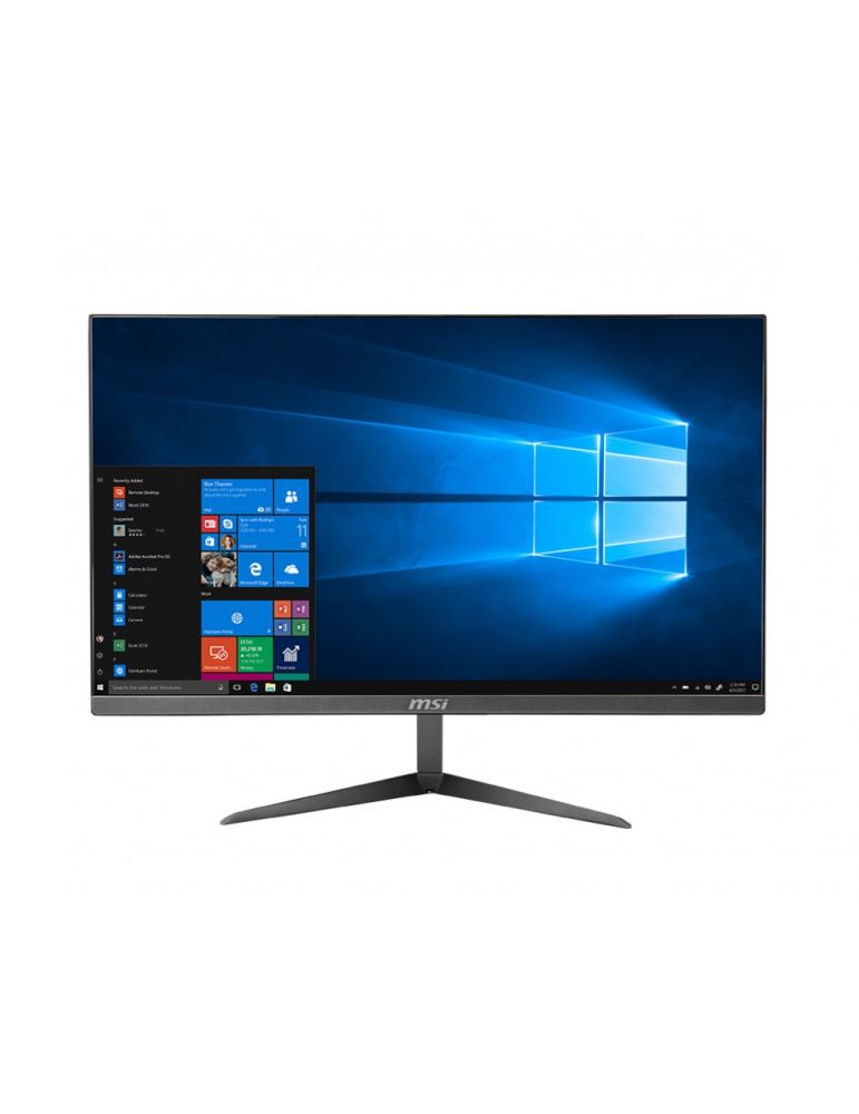 MSI Pro 24X 10M-043EU Intel Core i5 60,5 cm (23.8") 1920 x 1080 Pixel 8 Giga Bites DDR4-SDRAM 1256 Giga Bites HDD+SSD PC