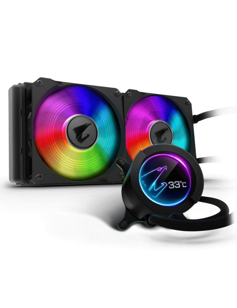Gigabyte Aorus Liquid Cooler 280 Procesor All-in-one liquid cooler 14 cm Negru