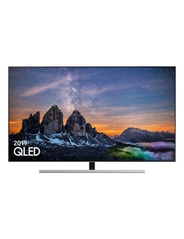 Samsung QE55Q80RAT 139,7 cm (55") 4K Ultra HD Smart TV Argint Samsung - 1 - Tik.ro