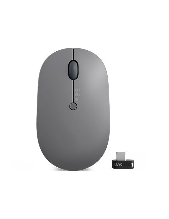 Lenovo Go Wireless Multi Device mouse-uri Ambidextru RF Wireless+Bluetooth+USB Type-A Optice 2400 DPI Lenovo - 1