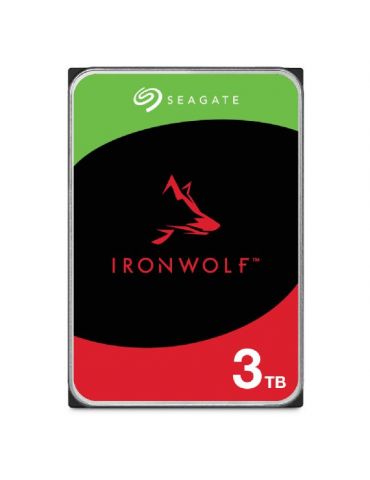 Seagate IronWolf ST3000VN006 hard disk-uri interne 3.5" 3000 Giga Bites ATA III Serial Seagate - 1 - Tik.ro