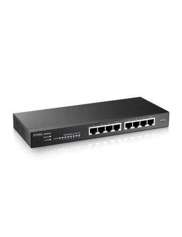 Zyxel GS1915-8 Gestionate L2 Gigabit Ethernet (10/100/1000) Negru Zyxel - 3