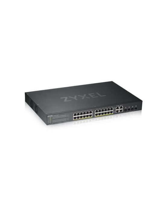Zyxel GS1920-24HPV2 Gestionate Gigabit Ethernet (10/100/1000) Power over Ethernet (PoE) Suport Negru Zyxel - 1