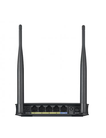 Zyxel NBG-418N v2 router wireless Fast Ethernet Bandă unică (2.4 GHz) Negru Zyxel - 4