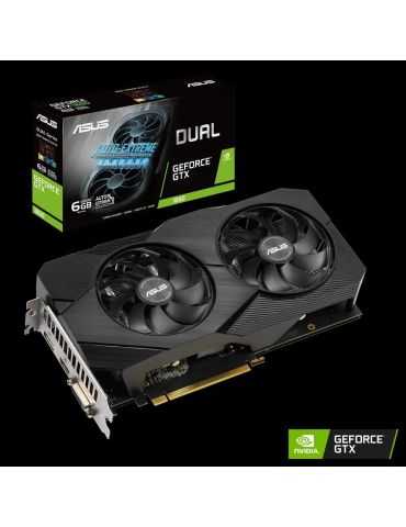 Placa video asus dual gtx 1660 6gb gddr5 evo dual-gtx1660-6g-evo Asus - 1