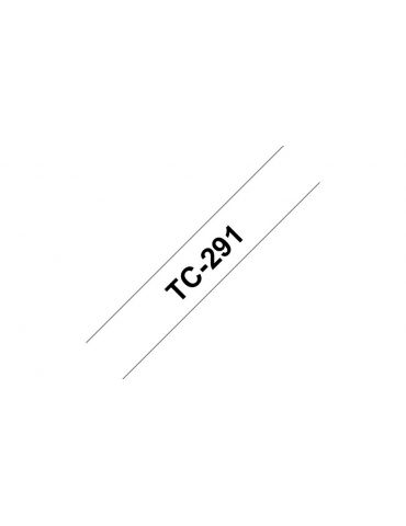 Brother TC-291 benzi pentru etichete Negru pe alb Brother - 2