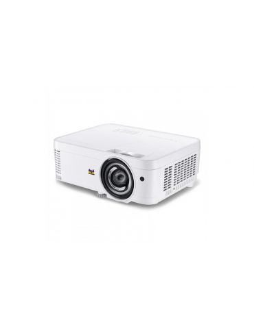 Viewsonic PS600W proiectoare de date Proiector pentru distanță mică 3500 ANSI lumens DLP WXGA (1280x800) Alb Viewsonic - 4