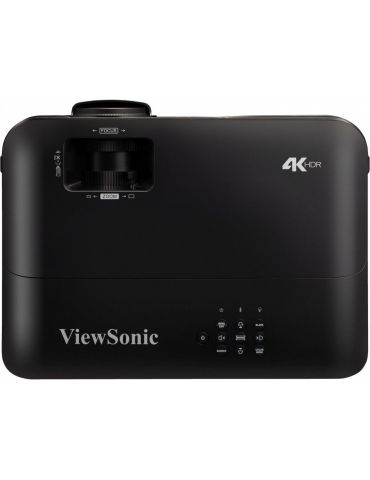 Viewsonic PX728-4K proiectoare de date Proiector pentru distanță mică 2000 ANSI lumens 2160p (3840x2160) Negru Viewsonic - 1 - Tik.ro