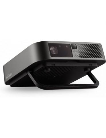 Viewsonic M2e proiectoare de date Proiector pentru distanță mică 1000 ANSI lumens LED 1080p (1920x1080) 3D Gri, Alb Viewsonic - 
