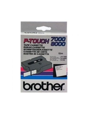 Brother TX-232 benzi pentru etichete Rosu pe alb Brother - 1 - Tik.ro