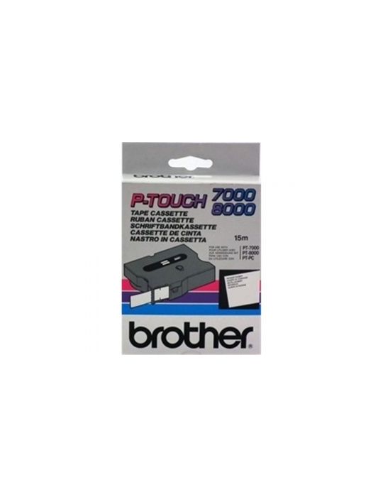 Brother TX-232 benzi pentru etichete Rosu pe alb Brother - 1