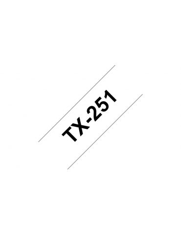 Brother TX-251 benzi pentru etichete Negru pe alb Brother - 2