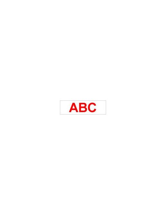 Brother Gloss Laminated Labelling Tape - 24mm, Red/White benzi pentru etichete TX Brother - 1