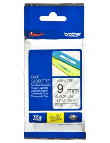 Brother TZE121 benzi pentru etichete Brother - 1 - Tik.ro