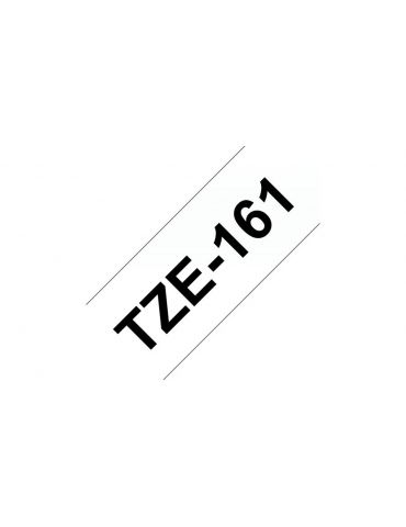 Brother TZe-161 benzi pentru etichete Negru pe transparente Brother - 2