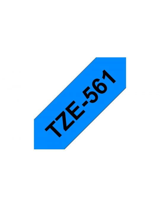 Brother TZe-561 benzi pentru etichete Negru pe albastru Brother - 2