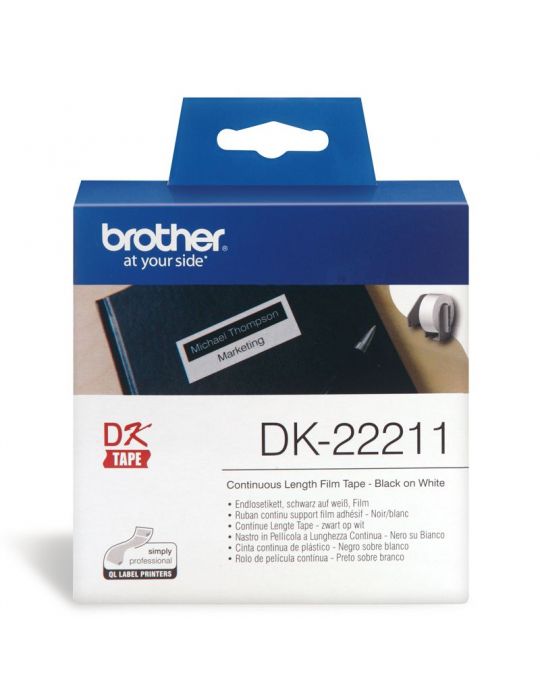 Ribbon - Banda termica Brother DK-22211 Brother - 2