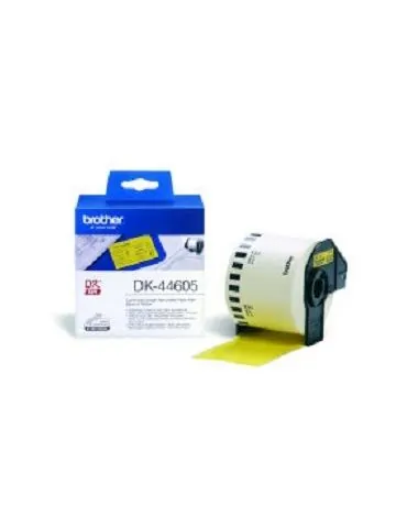 Brother DK-44605 Continuous Removable Yellow Paper Tape (62mm) Galben Brother - 1 - Tik.ro