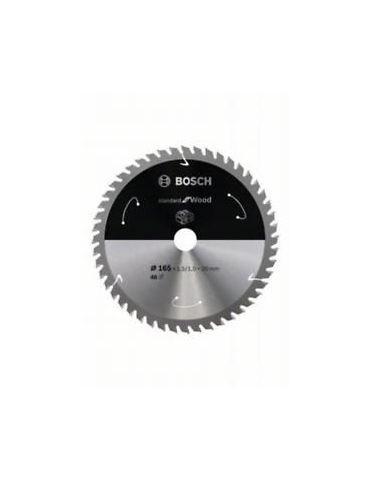 Bosch Disc Standard for Wood 165x20x48T special pentru circulare cu acumulator Bosch - 1 - Tik.ro