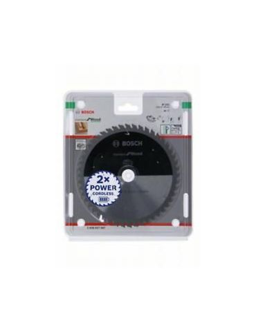 Bosch Disc Standard for Wood 165x20x48T special pentru circulare cu acumulator Bosch - 1
