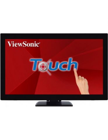 Viewsonic TD2760 monitoare cu ecran tactil 68,6 cm (27") 1920 x 1080 Pixel Multi-touch Multi-gestual Negru Viewsonic - 1 - Tik.ro