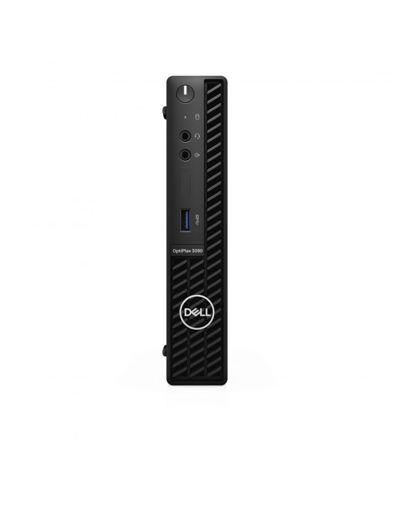 DELL OptiPlex 3090 DDR4-SDRAM i5-10500T MFF Intel Core i5 16 Giga Bites 256 Giga Bites SSD Linux Mini PC Negru