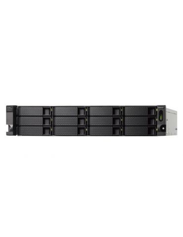 QNAP TL-R1200C-RP carcasă disc memorie Cutie protecție HDD/SSD Negru, Gri 2.5/3.5" Qnap - 3