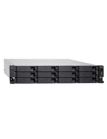 QNAP TL-R1200C-RP carcasă disc memorie Cutie protecție HDD/SSD Negru, Gri 2.5/3.5" Qnap - 6