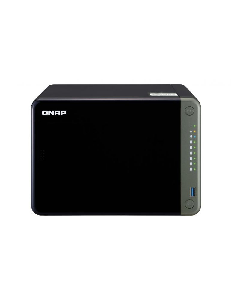 QNAP TS-653D NAS Tower Ethernet LAN Negru J4125