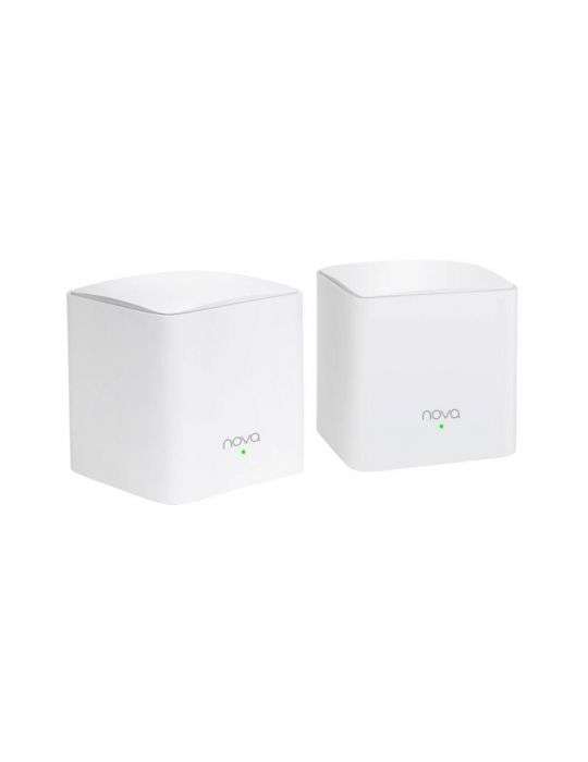 Tenda ac1200 gigabit whole home mesh wifi system mw5g(2-pack)standarde wireless: Tenda - 1