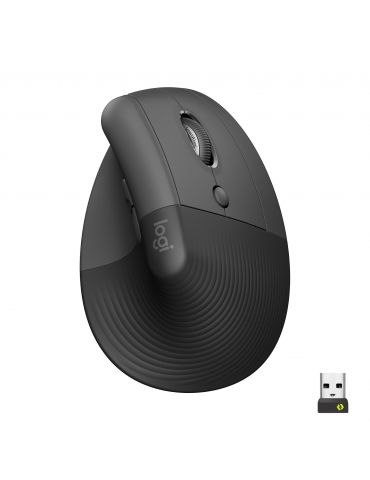 Logitech Lift mouse-uri Mâna dreaptă RF Wireless + Bluetooth 4000 DPI Logitech - 1 - Tik.ro