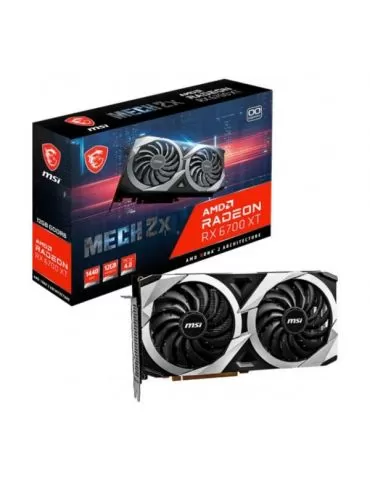Placa video MSI AMD Radeon RX 6700 XT MECH 2X OC 12GB  GDDR6 192bit Msi - 1
