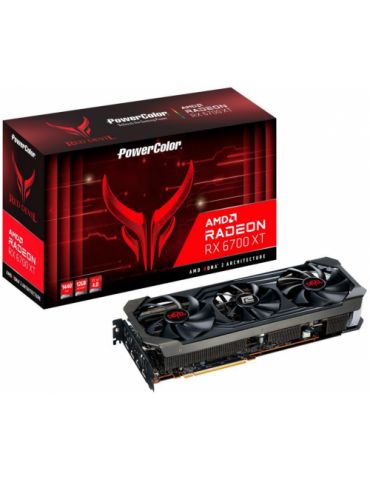 Placa video PowerColor AMD Radeon RX 6700 XT Red Devil 12GB GDDR6 192bit Power color - 2