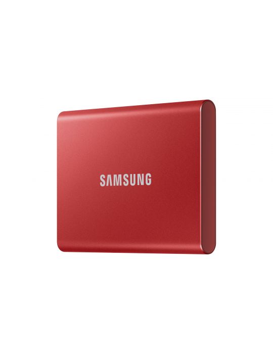 SSD Portabil Samsung T7, 2TB, USB-C 3.2, Rosu Samsung - 3