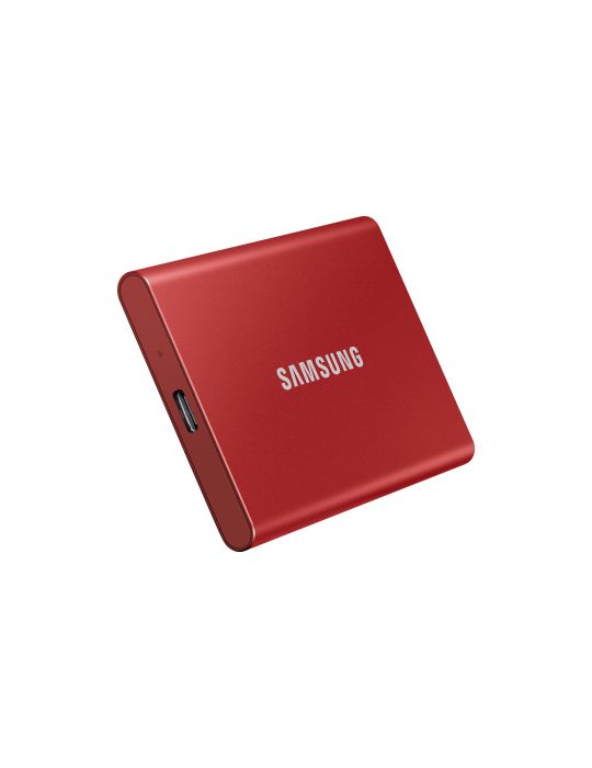 SSD Portabil Samsung T7, 2TB, USB-C 3.2, Rosu Samsung - 7