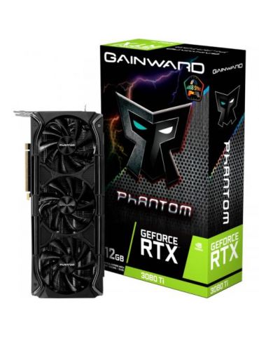 Placa video Gainward nVidia GeForce RTX 3080 TI Phantom 12GB  GDDR6   352 bit Gainward - 2 - Tik.ro