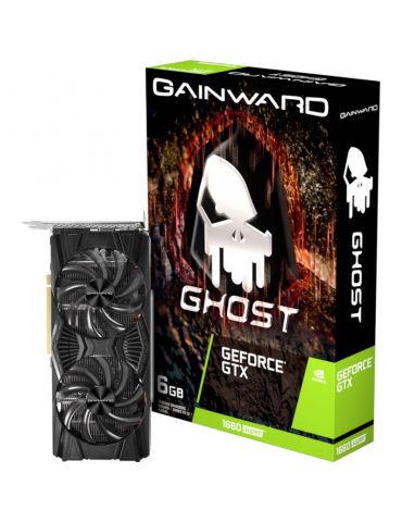 Placa video Gainward nVIDIA GeForce GTX1660 Super Ghost 6GB GDDR6 192 bit Gainward - 2 - Tik.ro