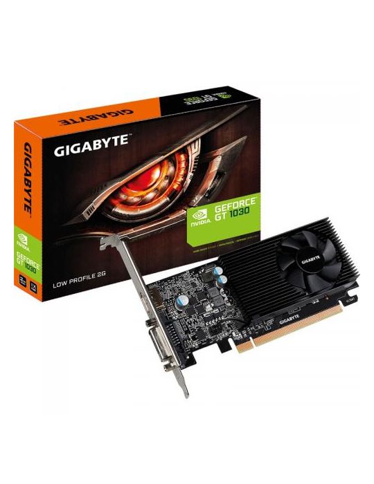 Placa video Gigabyte nVidia GeForce GT 1030 Low Profile 2GB  GDDR5  64 bit Gigabyte - 3