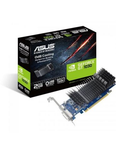 Placa video Asus nVidia GeForce GT 1030 SL  BRK PCI  Express3.0  2GB  GDDRG 64 bit Asus - 3 - Tik.ro