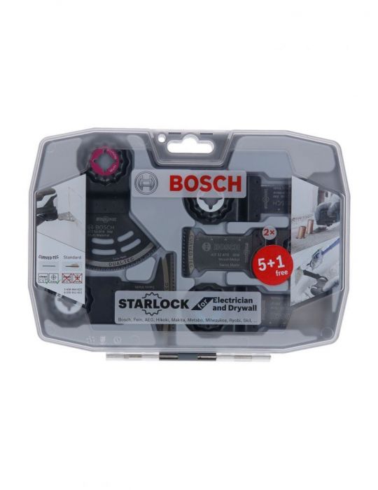 Bosch Set 6 accesorii universale Starlock panze ferastrau BIM Bosch - 1