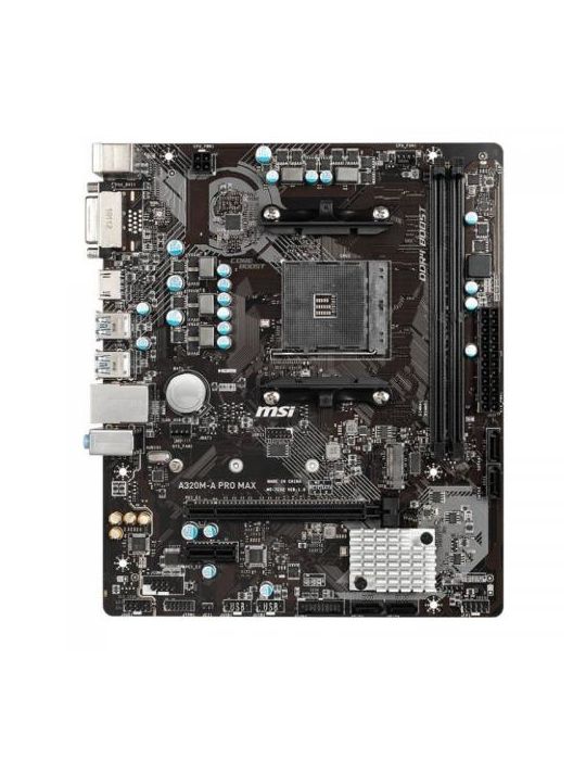 Placa de baza MSI A320M-A PRO MAX + Procesor AMD Athlon PRO 300 Msi - 3