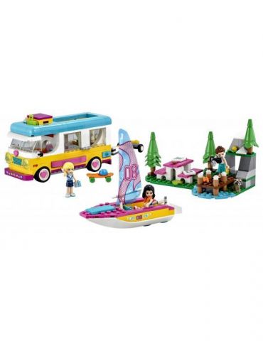Furgoneta camping si barca lego 41681 Lego - 1