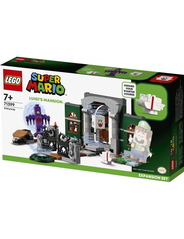 Set intrarea luigi's mansion lego 71399