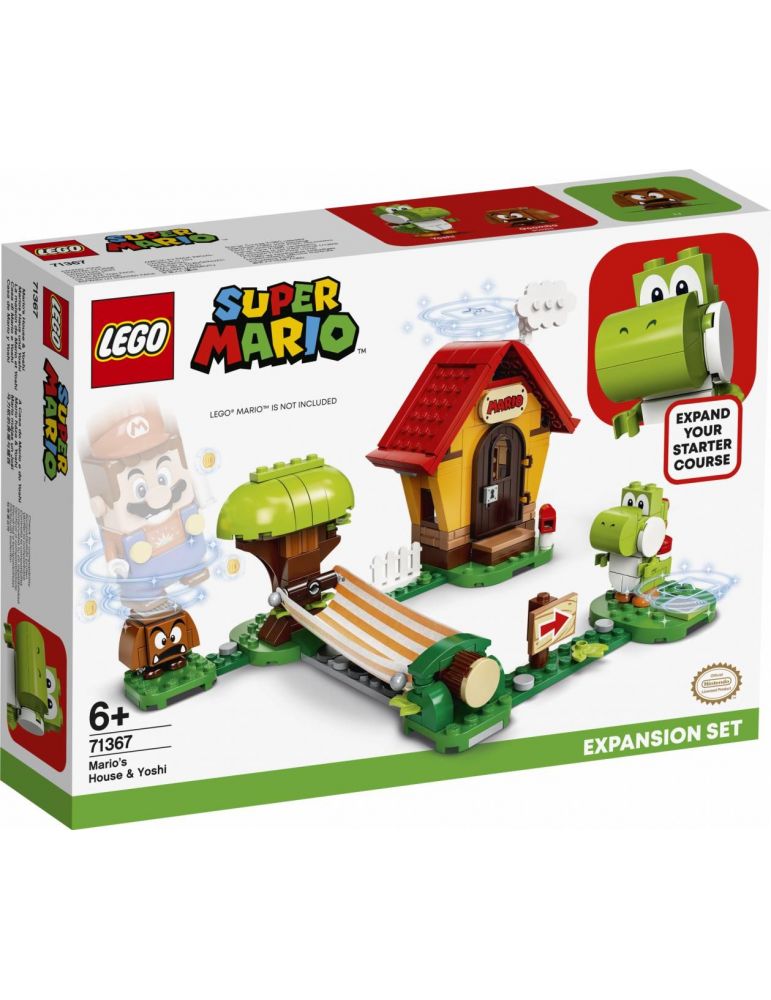 Set ext. casa mario si yoshi lego 71367